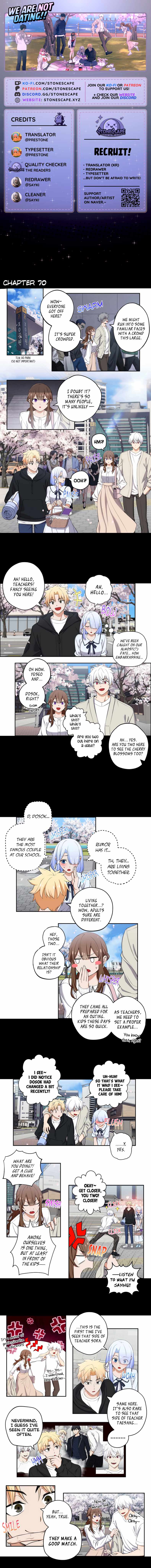 We Are Not Dating!! Chapter 70 - Page 0