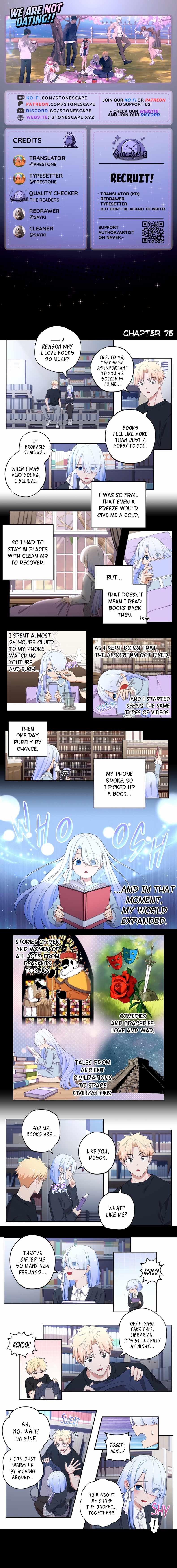We Are Not Dating!! Chapter 75 - Page 0