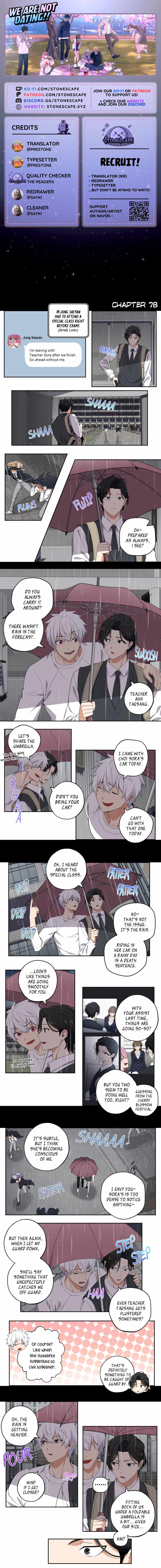 We Are Not Dating!! Chapter 78 - Page 0