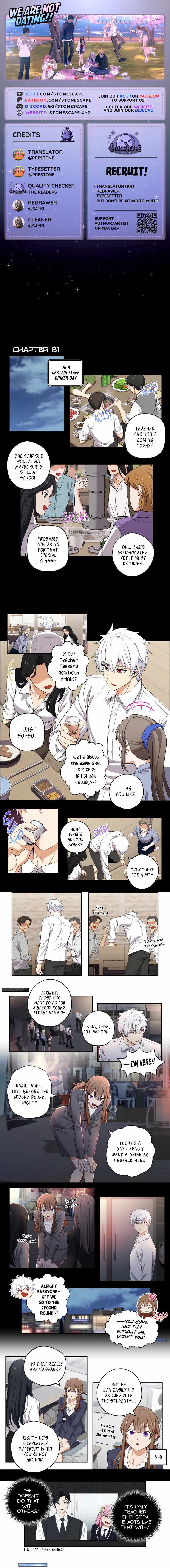 We Are Not Dating!! Chapter 81 - Page 0