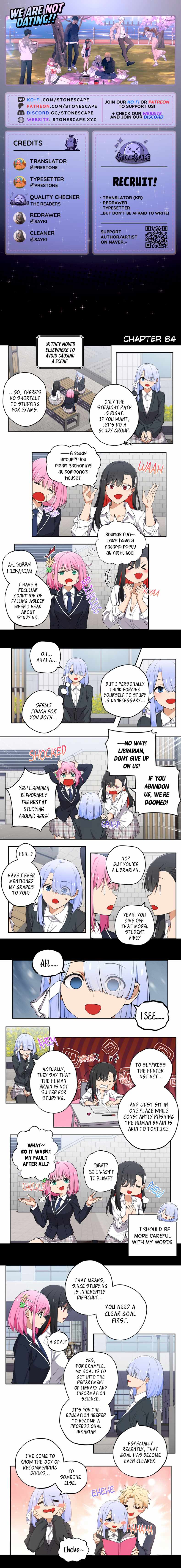 We Are Not Dating!! Chapter 84 - Page 0