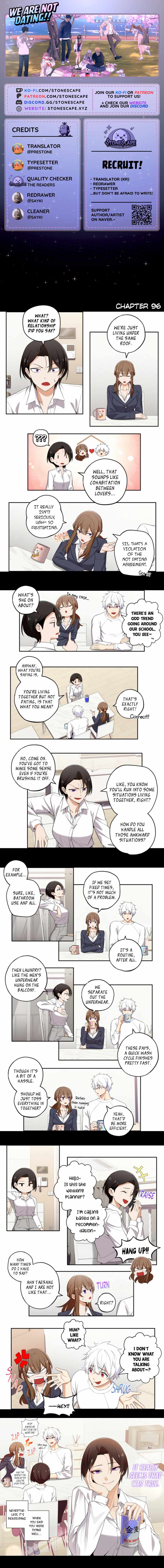 We Are Not Dating!! Chapter 96 - Page 0