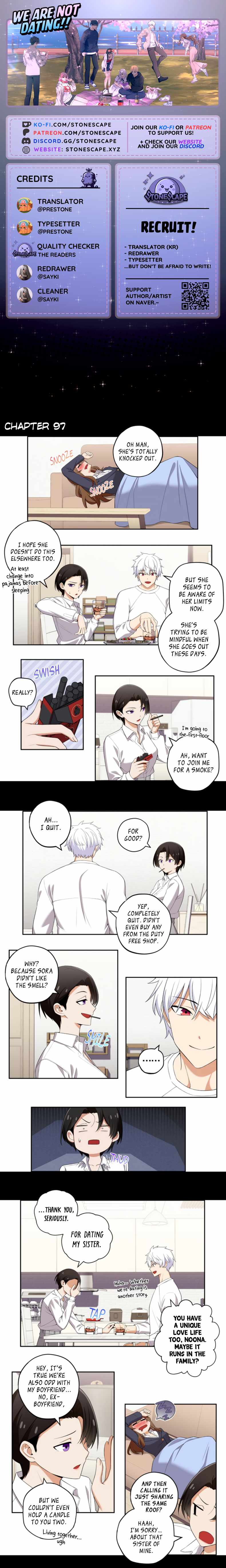 We Are Not Dating!! Chapter 97 - Page 0