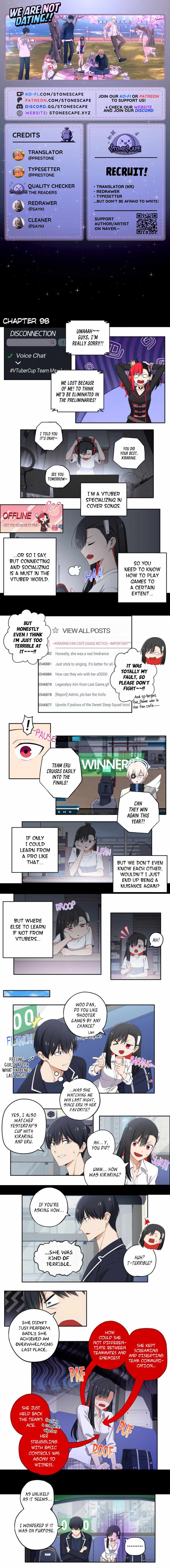 We Are Not Dating!! Chapter 98 - Page 0