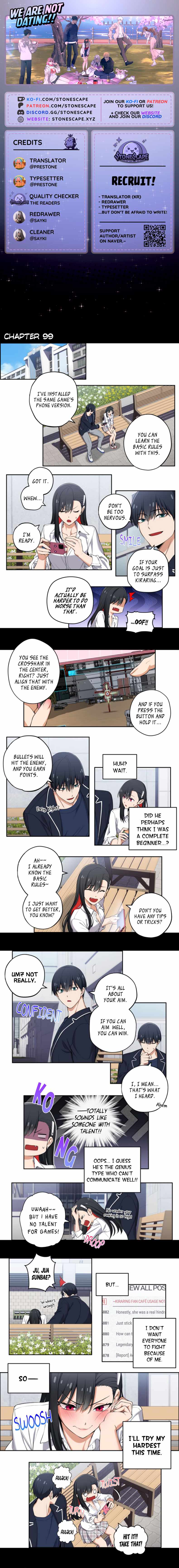 We Are Not Dating!! Chapter 99 - Page 0