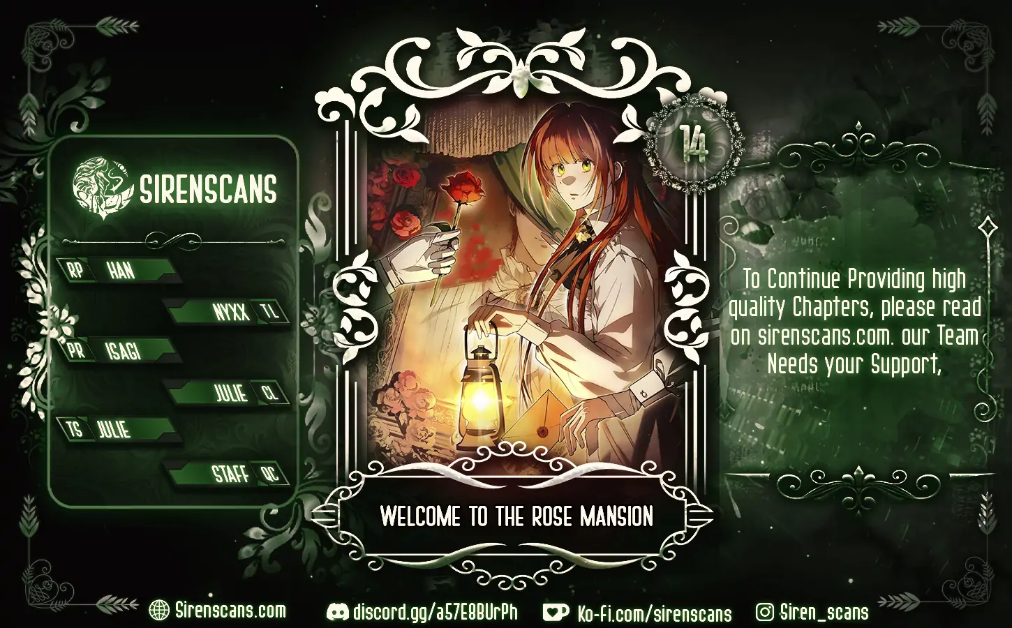 Welcome to the Rose Mansion Chapter 14 - Page 1