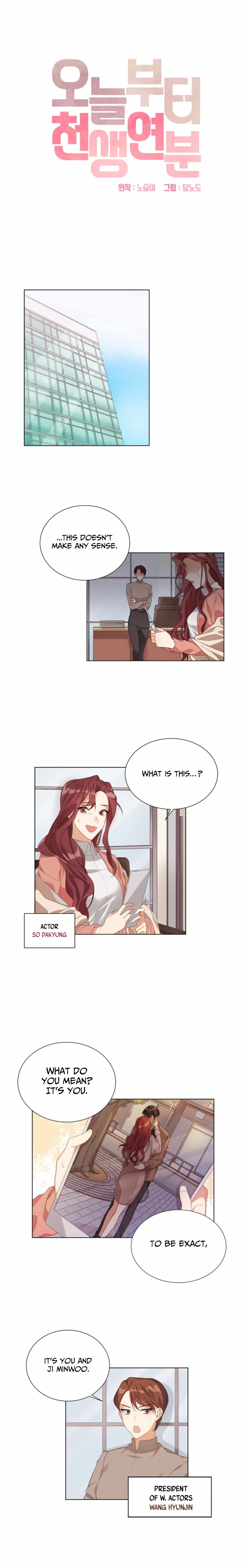 We’re Soulmates Starting From Today Chapter 1 - Page 0