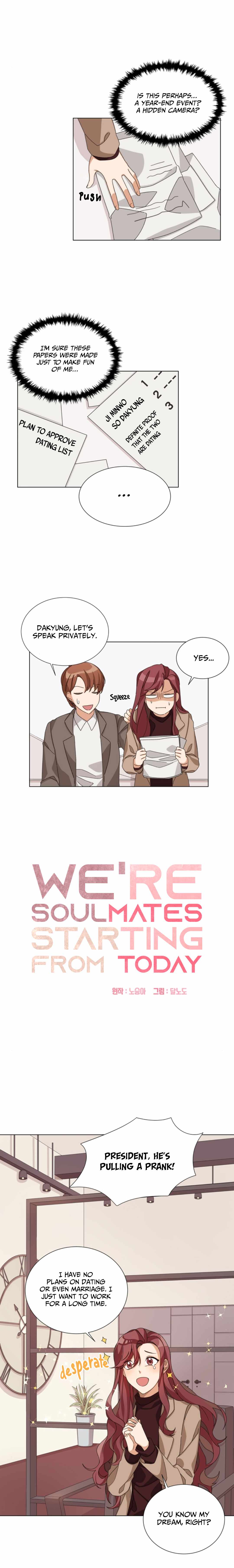 We’re Soulmates Starting From Today Chapter 2 - Page 2