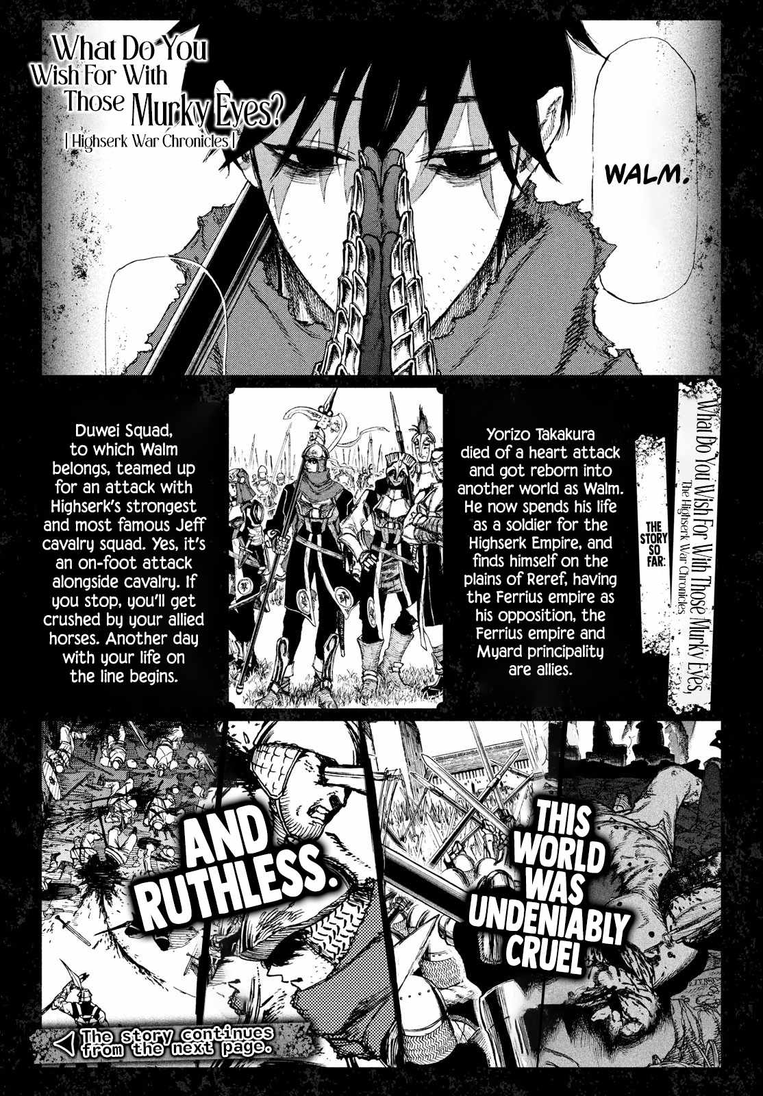 What Do You Wish For With Those Murky Eyes Chapter 4 - Page 2