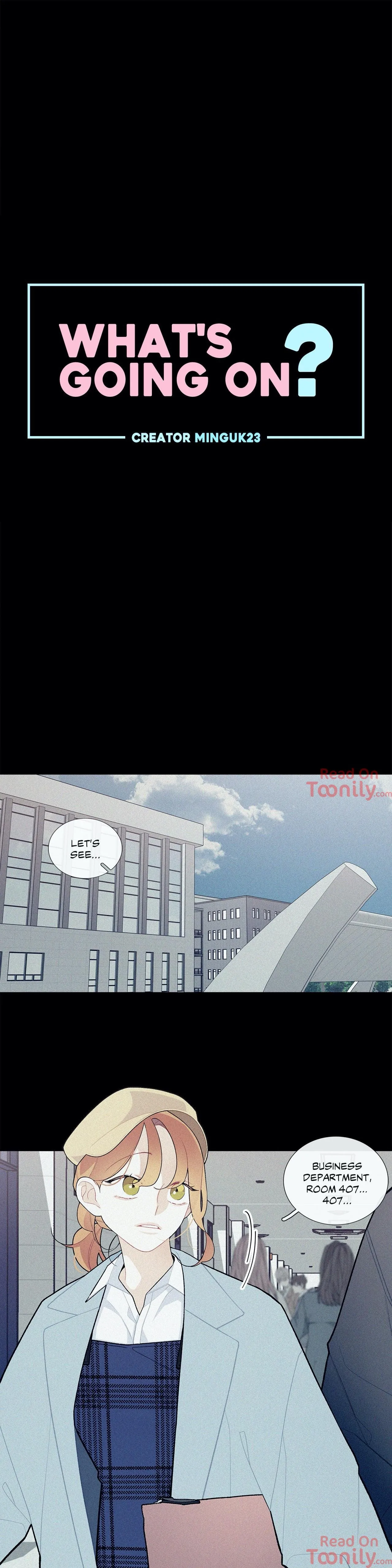 What’s Going On? Chapter 49 - Page 1