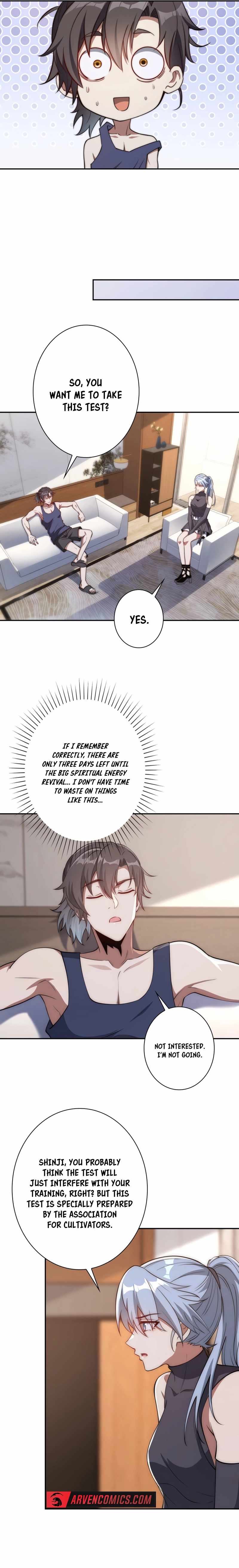 When I Reincarnated, I Stood at the Top with Supernatural Cheats Chapter 7 - Page 9