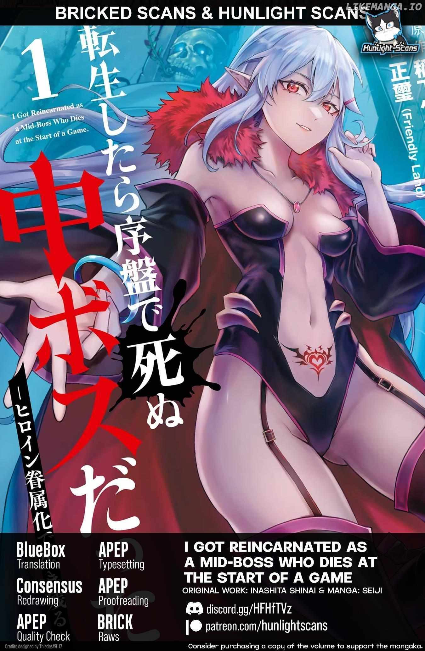 When I Reincarnated, I was a Mid-boss Who Died Early in the Game: Survive by Becoming a Household Member with Heroine Chapter 1.4 - Page 0
