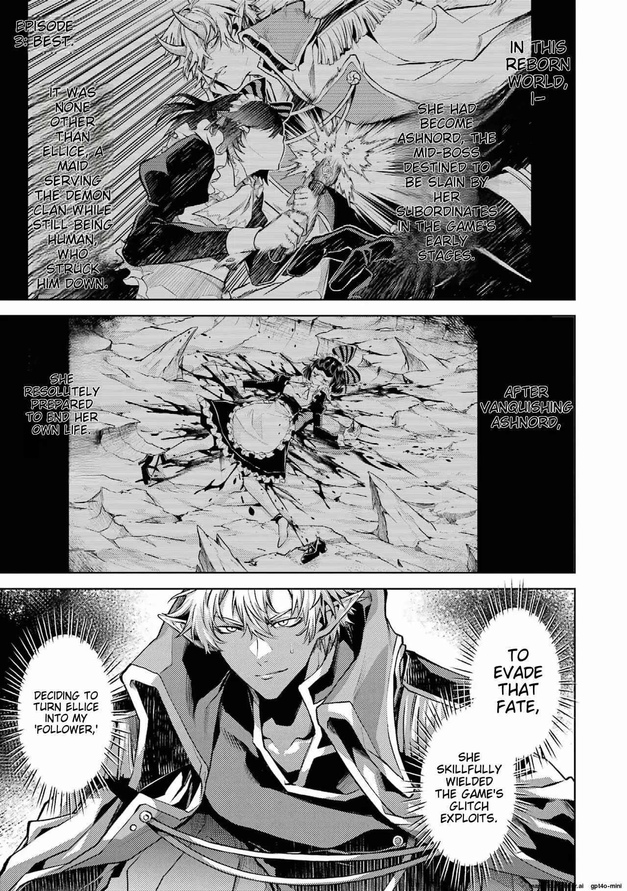 When I Reincarnated, I was a Mid-boss Who Died Early in the Game: Survive by Becoming a Household Member with Heroine Chapter 3.2 - Page 0