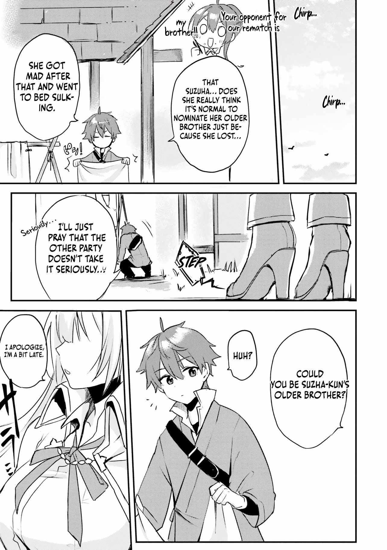 When My Little Sister Enrolled in the All-Girls Knight Academy, I Became a Hero Who Saved the Country for Some Reason Chapter 1 - Page 13