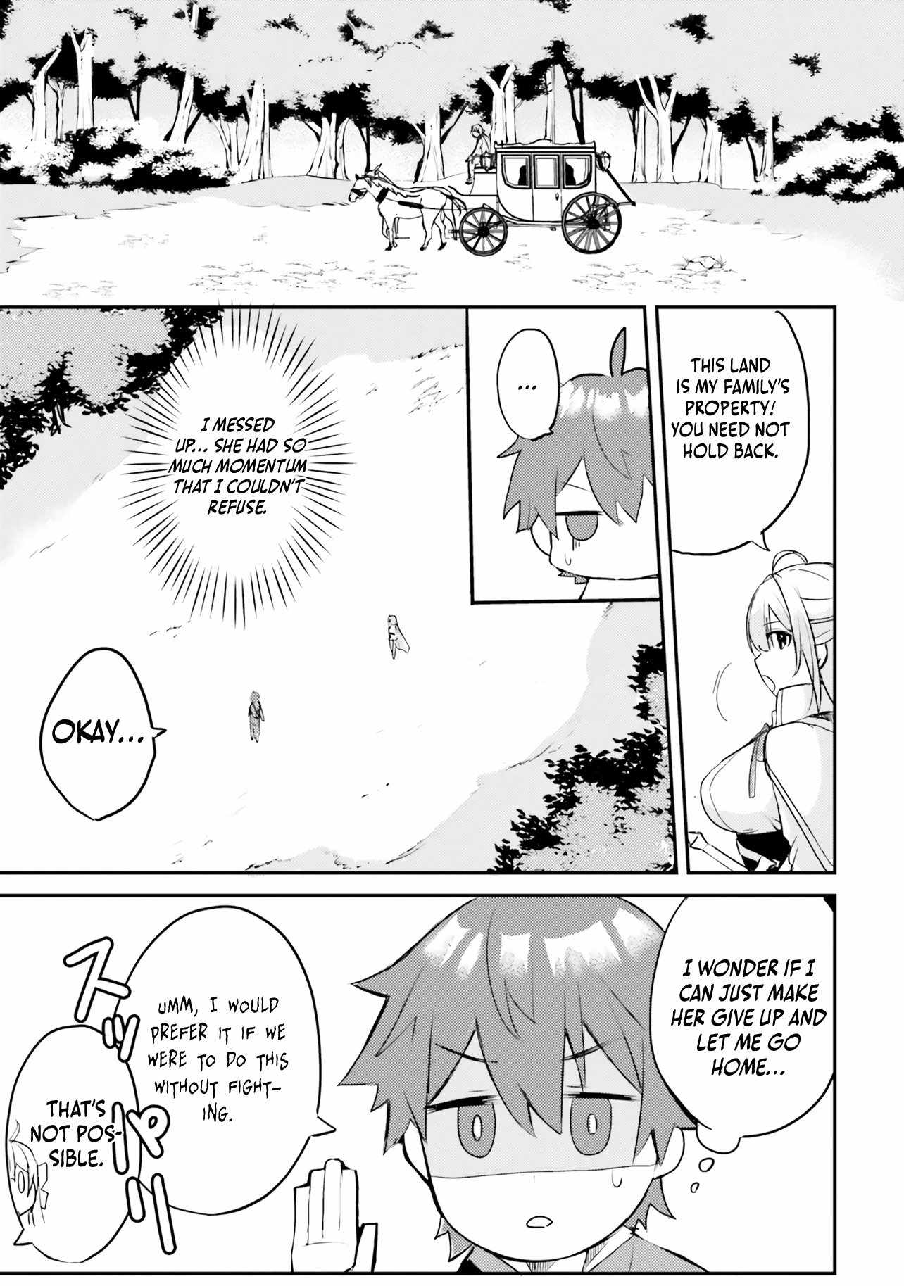 When My Little Sister Enrolled in the All-Girls Knight Academy, I Became a Hero Who Saved the Country for Some Reason Chapter 1 - Page 21