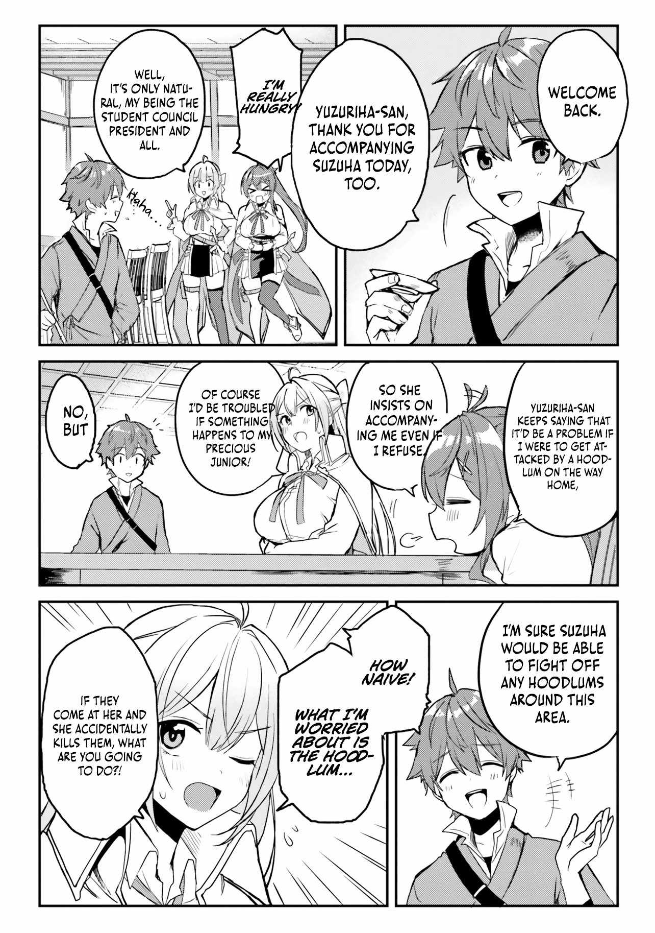 When My Little Sister Enrolled in the All-Girls Knight Academy, I Became a Hero Who Saved the Country for Some Reason Chapter 2 - Page 12