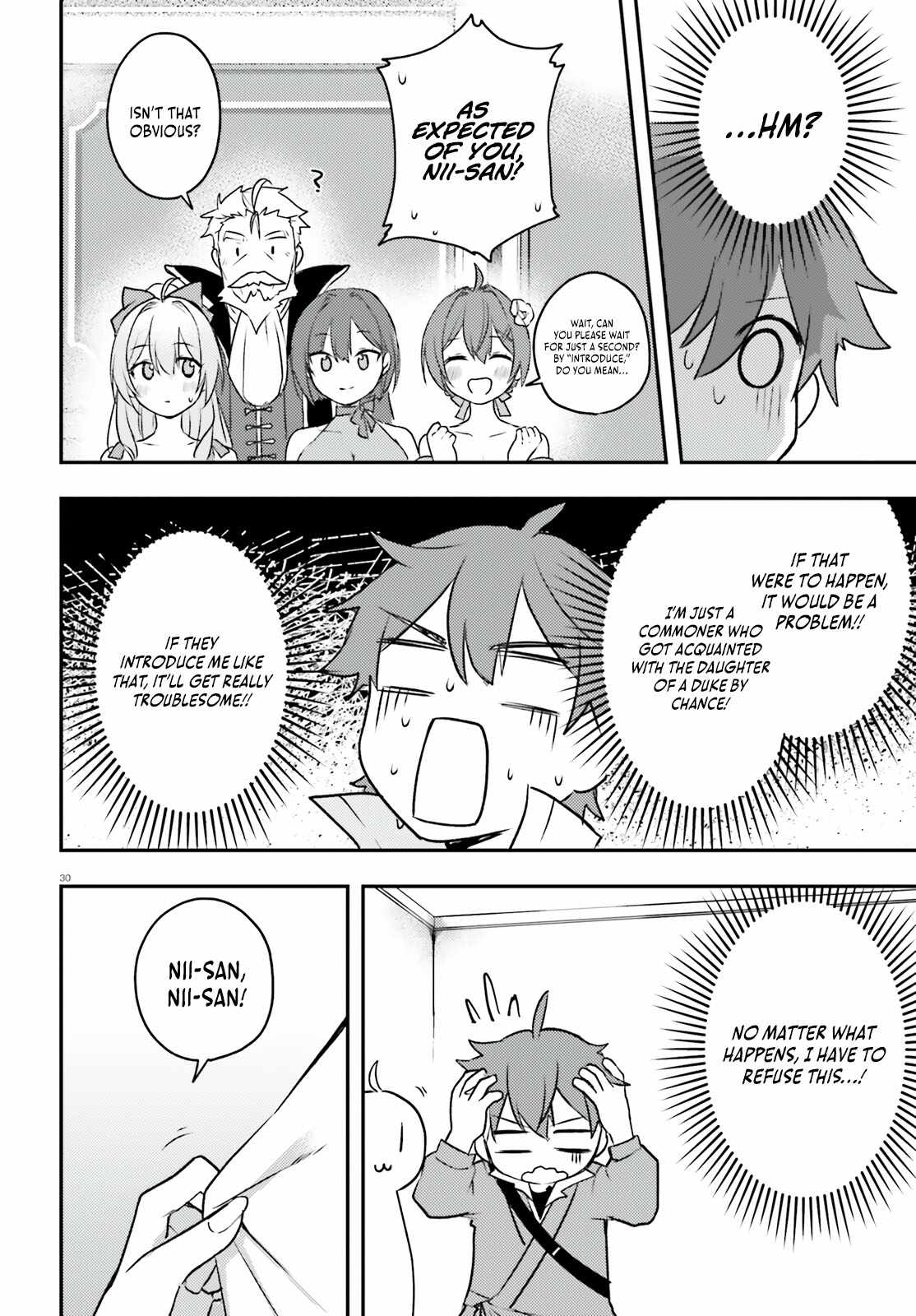 When My Little Sister Enrolled in the All-Girls Knight Academy, I Became a Hero Who Saved the Country for Some Reason Chapter 5 - Page 31