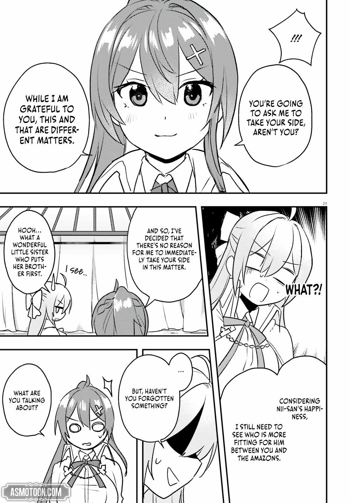 When My Little Sister Enrolled in the All-Girls Knight Academy, I Became a Hero Who Saved the Country for Some Reason Chapter 8 - Page 22