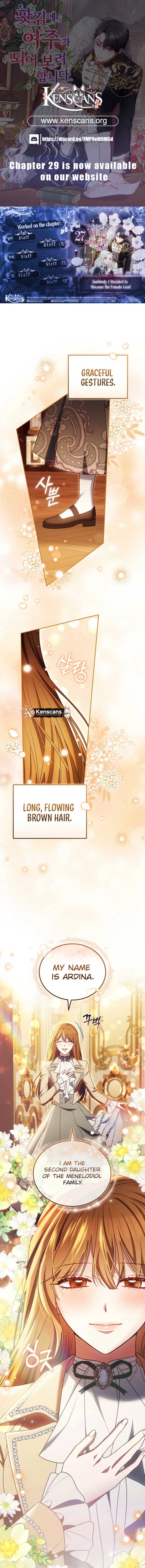 When Rage Turns You Into the Female Lead Chapter 27 - Page 0