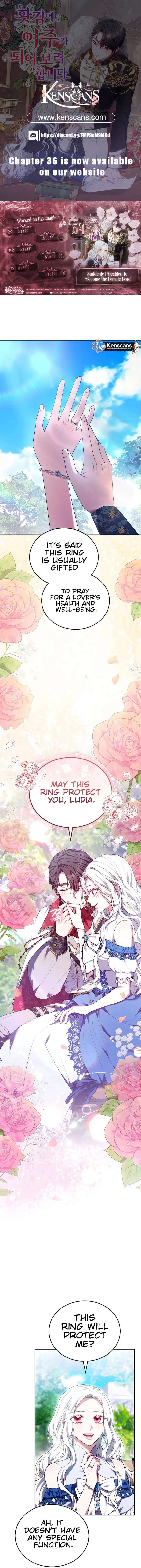 When Rage Turns You Into the Female Lead Chapter 34 - Page 1