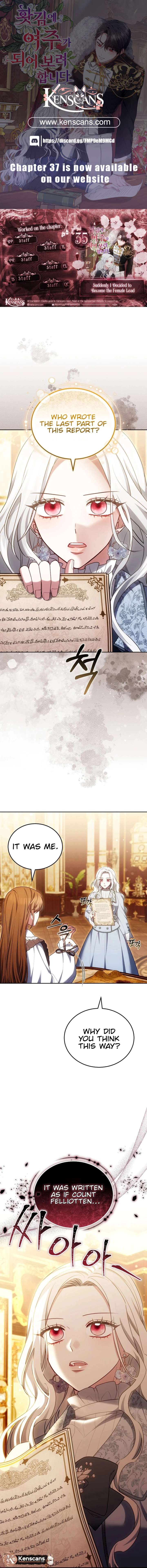 When Rage Turns You Into the Female Lead Chapter 35 - Page 1