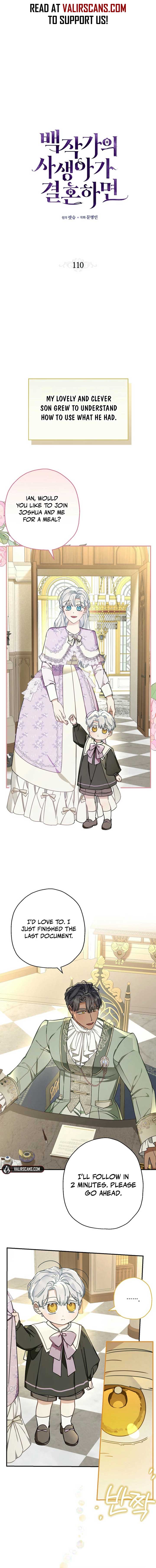When the Count’s Illegitimate Daughter Gets Married Chapter 110 - Page 3