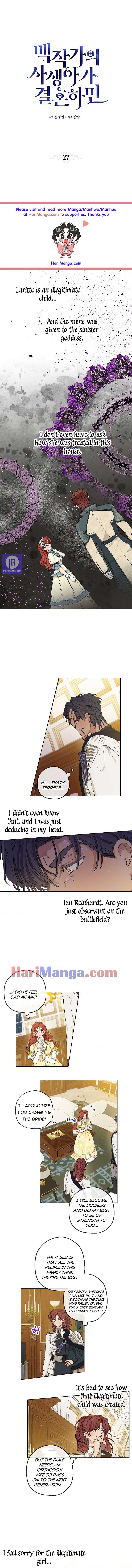 When the Count’s Illegitimate Daughter Gets Married Chapter 27 - Page 1