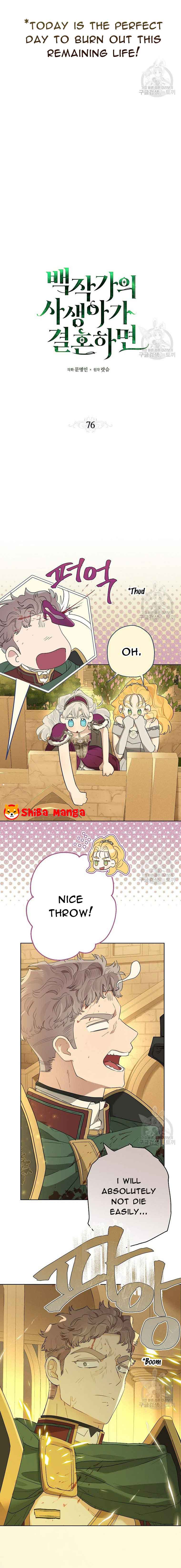 When the Count’s Illegitimate Daughter Gets Married Chapter 76 - Page 5