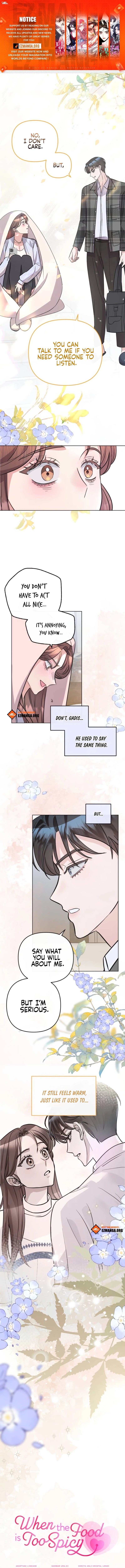 When the Food Is Too Spicy Chapter 8 - Page 0