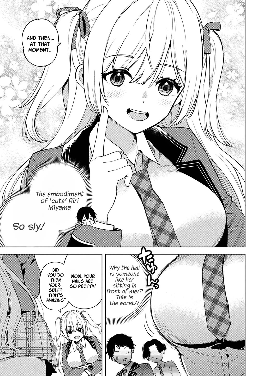 When the Introverted Me Got Surrounded by S-Tier Beauties After a Seat Change, a Secret Relationship Began Chapter 1 - Page 12