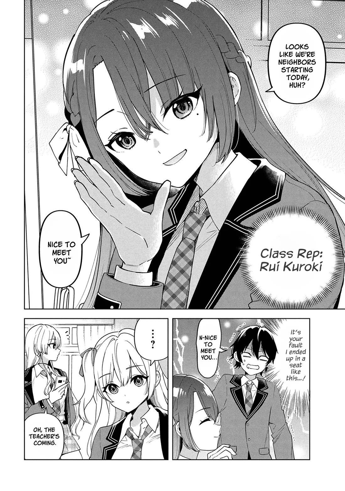 When the Introverted Me Got Surrounded by S-Tier Beauties After a Seat Change, a Secret Relationship Began Chapter 1 - Page 15