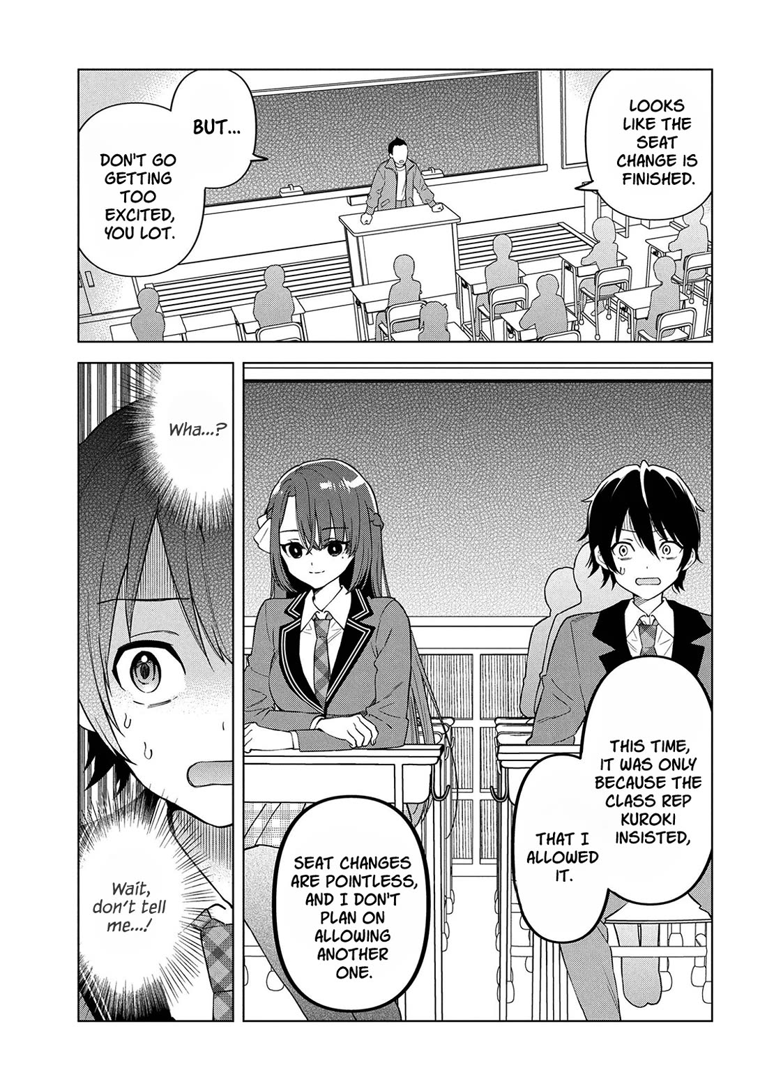 When the Introverted Me Got Surrounded by S-Tier Beauties After a Seat Change, a Secret Relationship Began Chapter 1 - Page 16