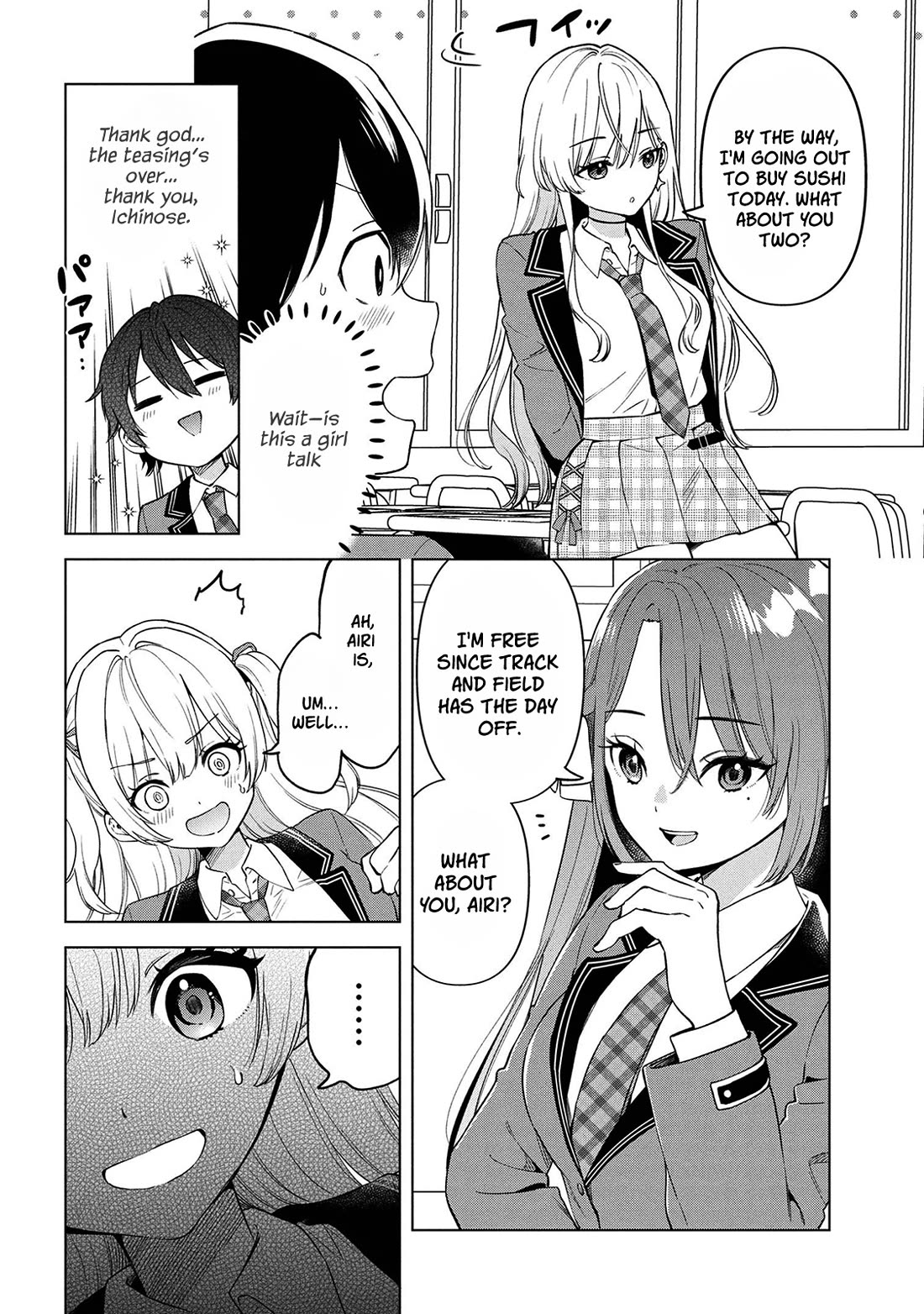 When the Introverted Me Got Surrounded by S-Tier Beauties After a Seat Change, a Secret Relationship Began Chapter 1 - Page 19