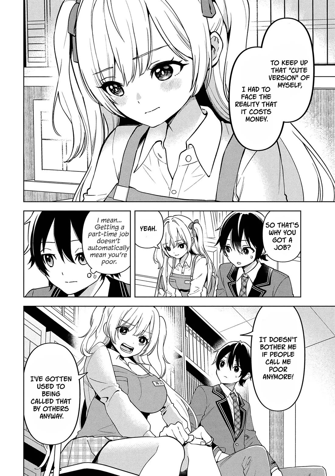 When the Introverted Me Got Surrounded by S-Tier Beauties After a Seat Change, a Secret Relationship Began Chapter 1 - Page 35
