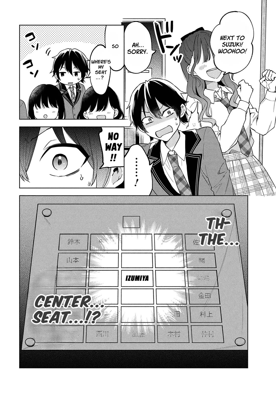 When the Introverted Me Got Surrounded by S-Tier Beauties After a Seat Change, a Secret Relationship Began Chapter 1 - Page 6
