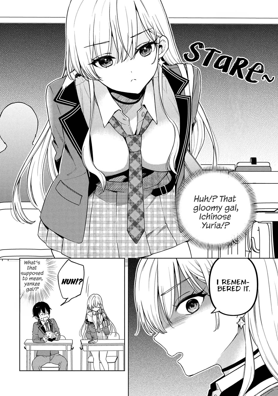 When the Introverted Me Got Surrounded by S-Tier Beauties After a Seat Change, a Secret Relationship Began Chapter 2 - Page 2
