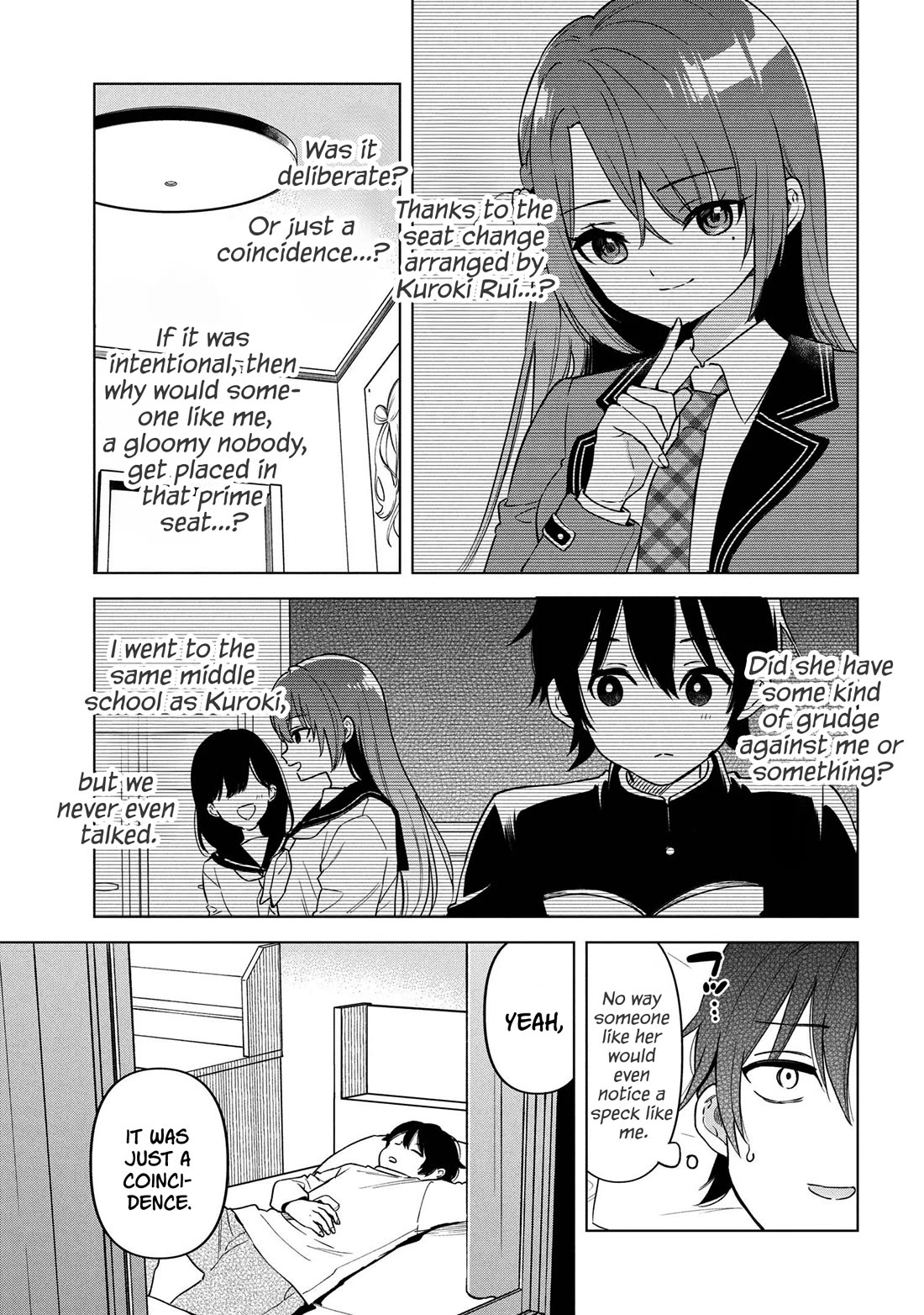 When the Introverted Me Got Surrounded by S-Tier Beauties After a Seat Change, a Secret Relationship Began Chapter 2 - Page 33