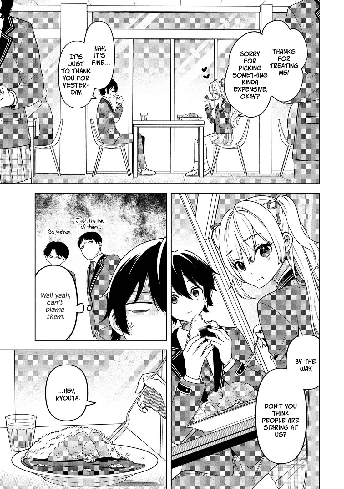 When the Introverted Me Got Surrounded by S-Tier Beauties After a Seat Change, a Secret Relationship Began Chapter 2 - Page 5