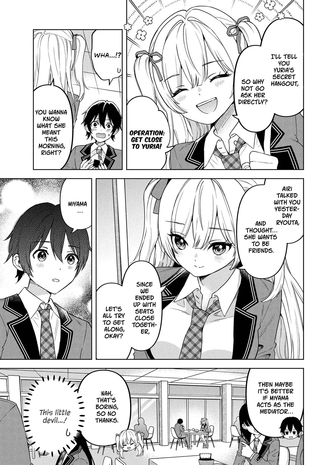 When the Introverted Me Got Surrounded by S-Tier Beauties After a Seat Change, a Secret Relationship Began Chapter 2 - Page 7