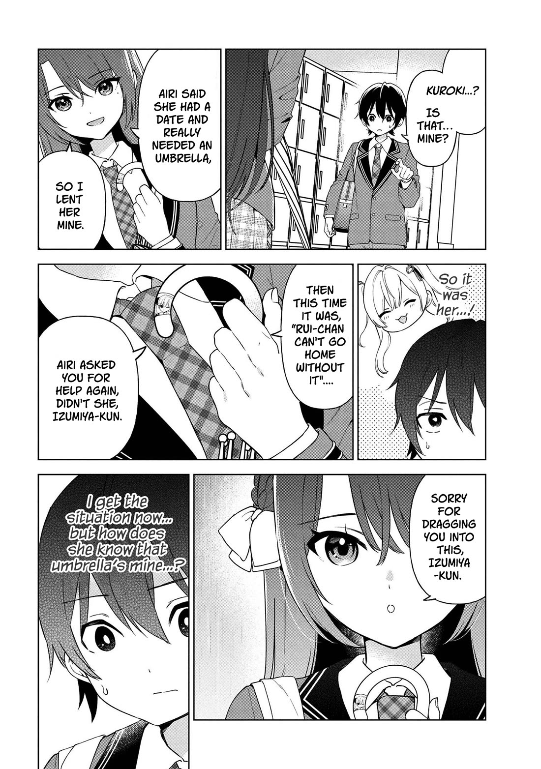 When the Introverted Me Got Surrounded by S-Tier Beauties After a Seat Change, a Secret Relationship Began Chapter 3 - Page 12