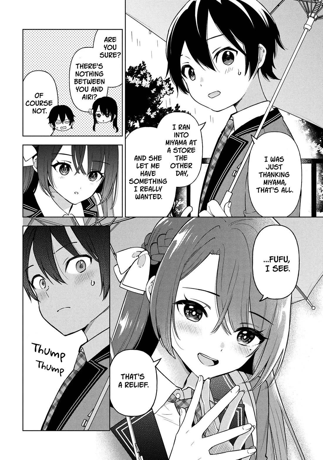 When the Introverted Me Got Surrounded by S-Tier Beauties After a Seat Change, a Secret Relationship Began Chapter 3 - Page 18