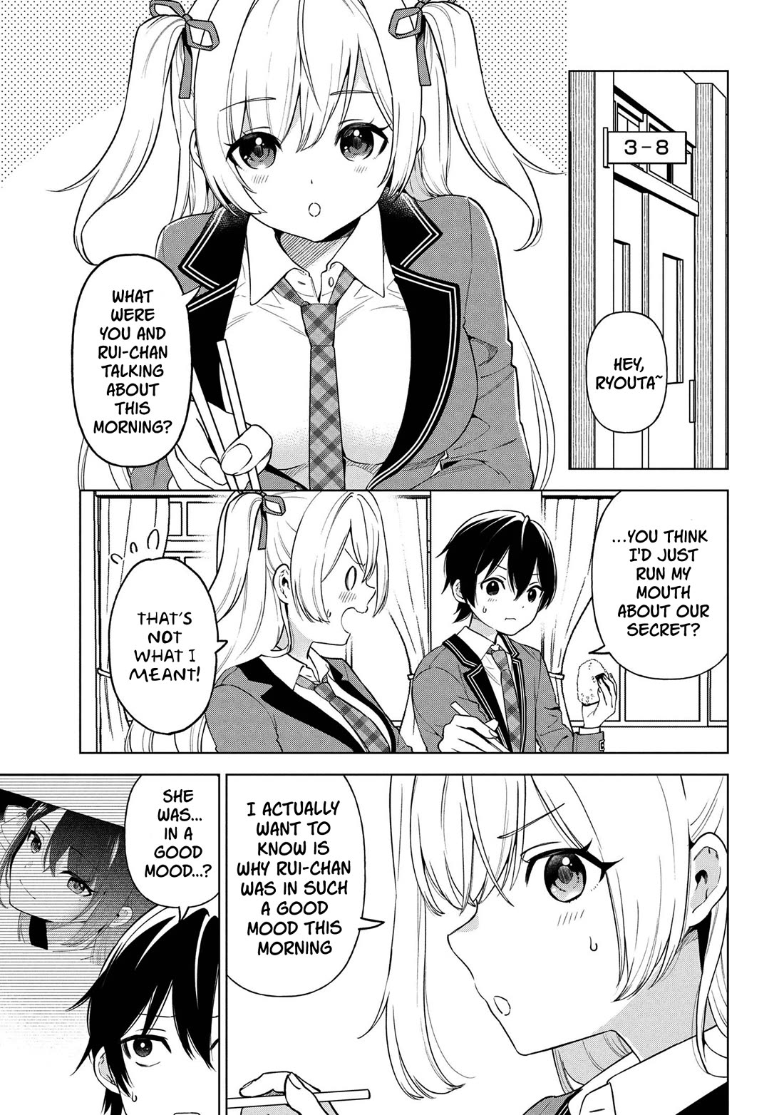 When the Introverted Me Got Surrounded by S-Tier Beauties After a Seat Change, a Secret Relationship Began Chapter 3 - Page 7