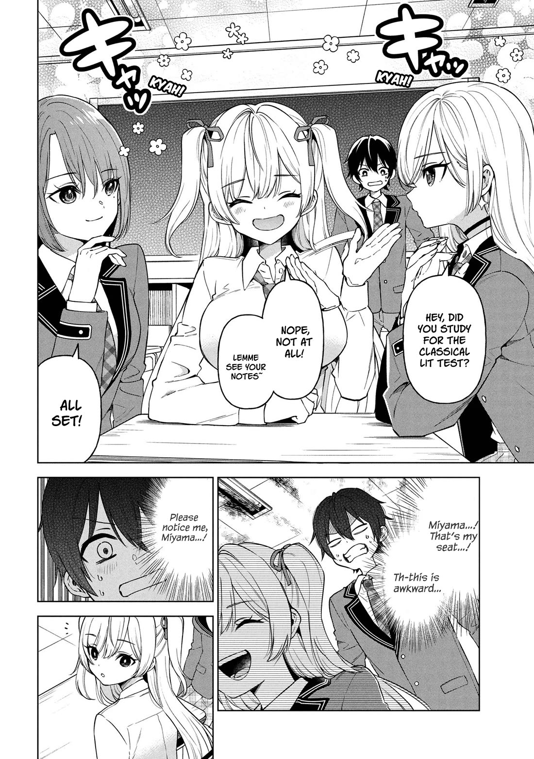 When the Introverted Me Got Surrounded by S-Tier Beauties After a Seat Change, a Secret Relationship Began Chapter 4 - Page 22
