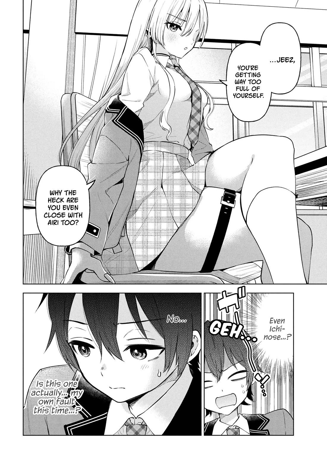 When the Introverted Me Got Surrounded by S-Tier Beauties After a Seat Change, a Secret Relationship Began Chapter 4 - Page 30