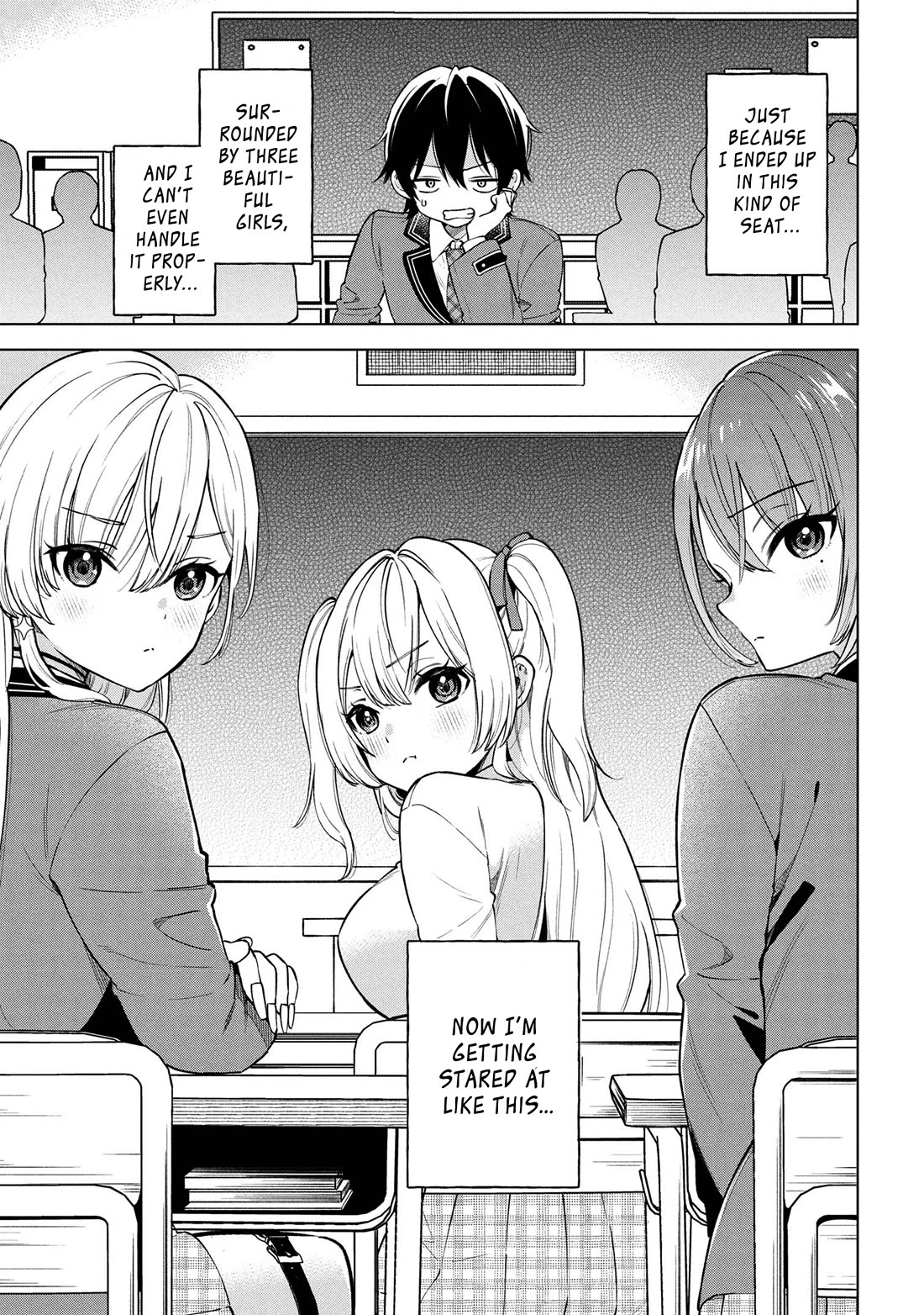 When the Introverted Me Got Surrounded by S-Tier Beauties After a Seat Change, a Secret Relationship Began Chapter 4 - Page 31
