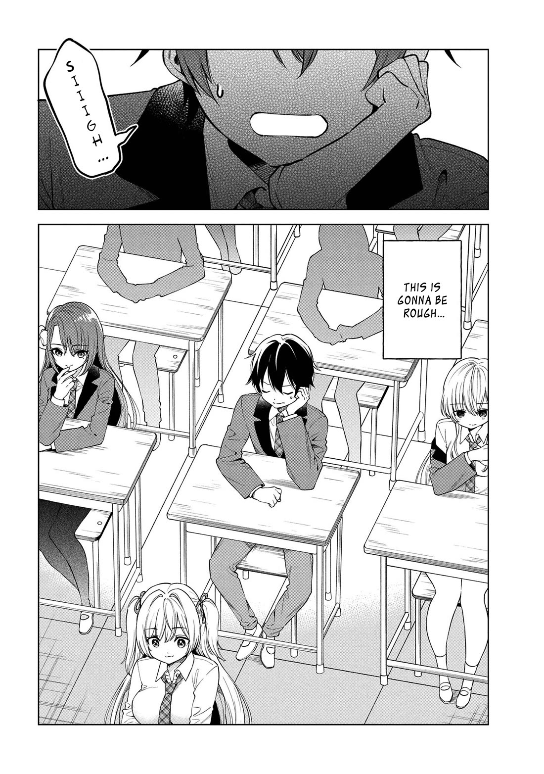 When the Introverted Me Got Surrounded by S-Tier Beauties After a Seat Change, a Secret Relationship Began Chapter 4 - Page 32