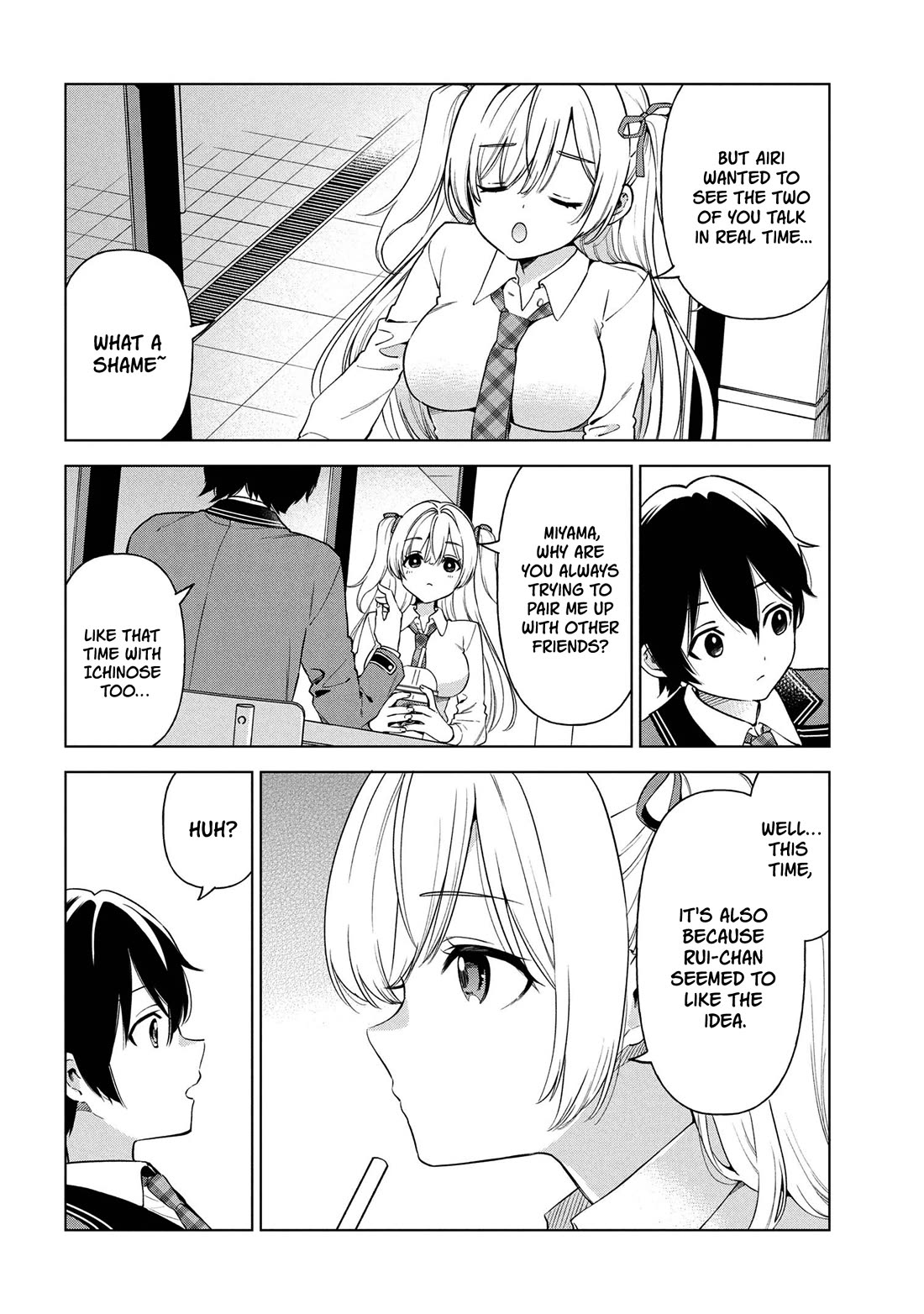 When the Introverted Me Got Surrounded by S-Tier Beauties After a Seat Change, a Secret Relationship Began Chapter 5 - Page 12