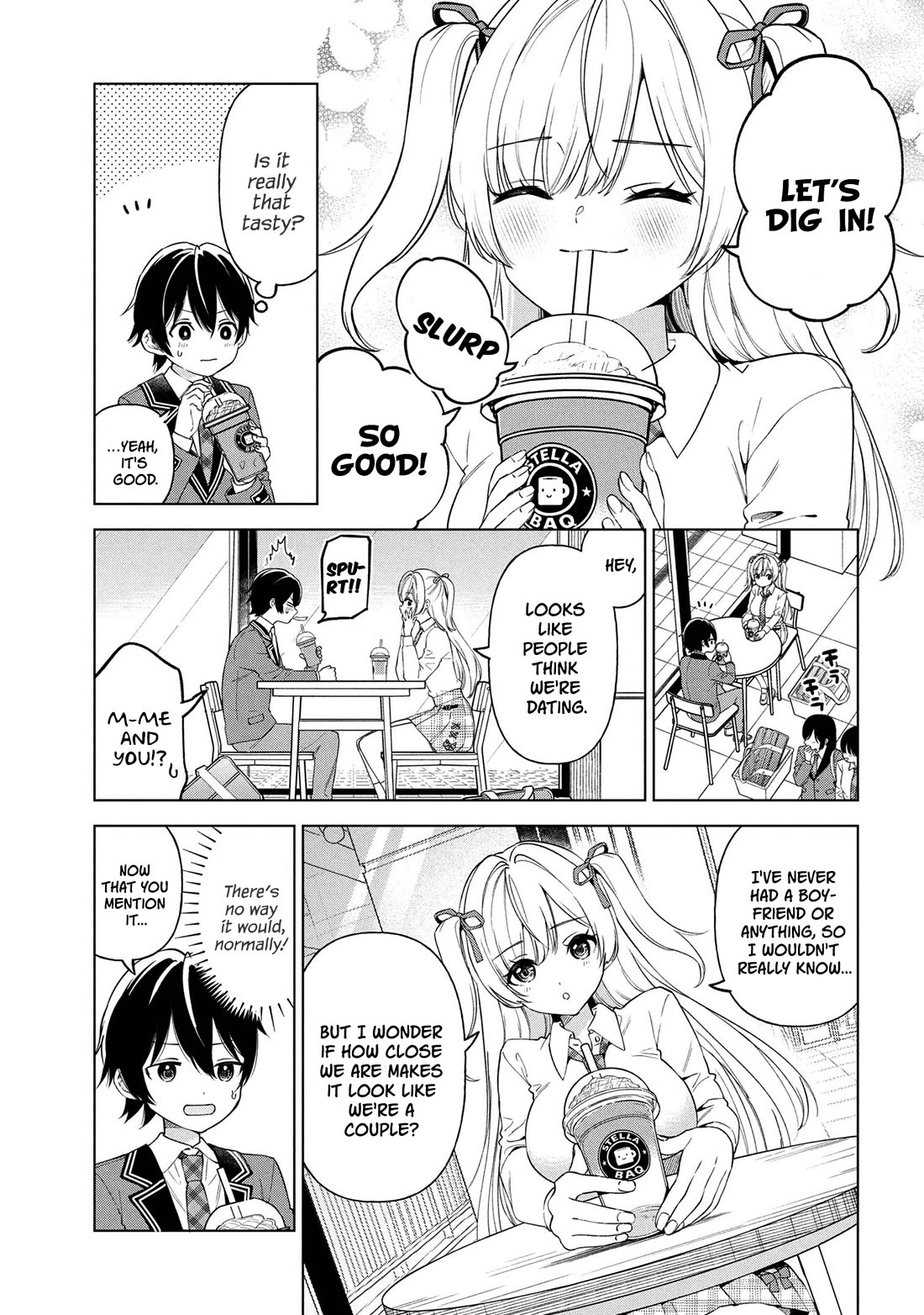 When the Introverted Me Got Surrounded by S-Tier Beauties After a Seat Change, a Secret Relationship Began Chapter 5 - Page 5
