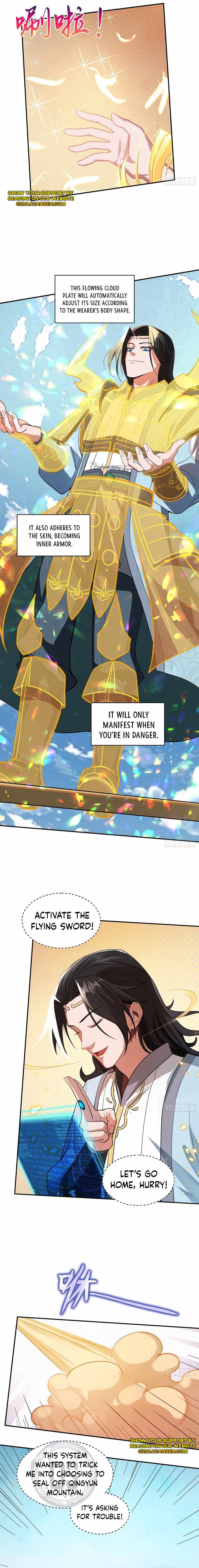 When The System Opens After The Age Of 100, All Grandchildren Kneel Upon The Mountains! Chapter 5 - Page 2