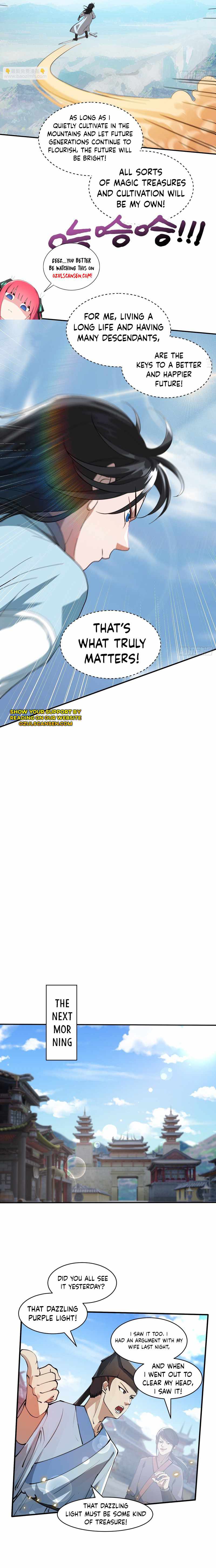 When The System Opens After The Age Of 100, All Grandchildren Kneel Upon The Mountains! Chapter 5 - Page 3